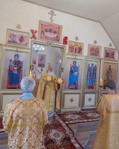 В день памяти равноапостольного великого князя Владимира в нашем храме  совершилась Божественная литургия.