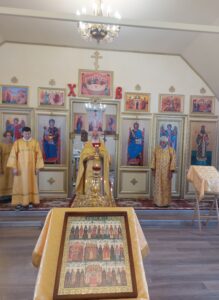 В день памяти равноапостольного великого князя Владимира в нашем храме  совершилась Божественная литургия.