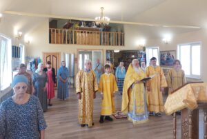 В день памяти равноапостольного великого князя Владимира в нашем храме  совершилась Божественная литургия.