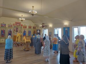 В день памяти равноапостольного великого князя Владимира в нашем храме  совершилась Божественная литургия.
